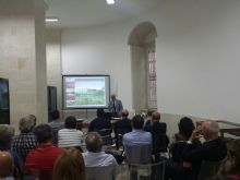 Il prof. Cascone durante il seminario